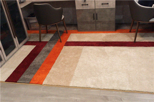 拼塊毯局部鋪裝案例