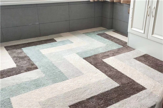 臥室拼塊毯魚骨鋪裝