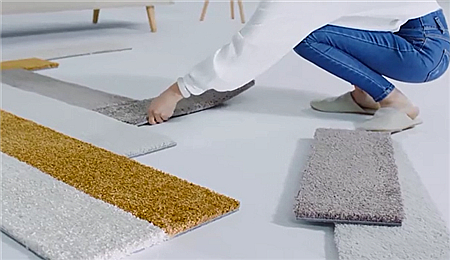 拼塊毯鋪裝演示